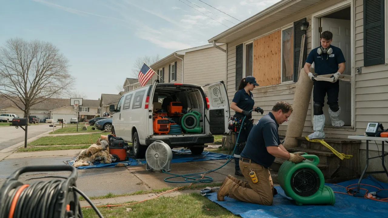 Water Damage Restoration in Force, PA near me